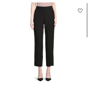 Lafayette 148 New York Black Cropped Pants original price $1698